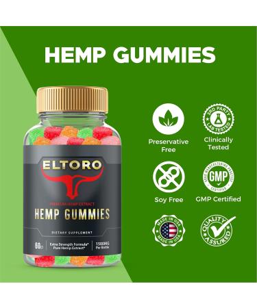 El Toro Code Gummies 1500mg - Extra Strength Formula (60 Gummies) - Buy Online on GoSupps.com