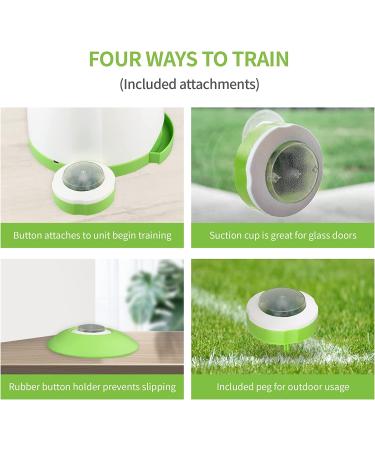 PetGeek Automatic Dog Treat Dispenser - Memory Training Toy - IQ Training Button Feeder - Remote Treat Dispenser - Green - Buy Online on GoSupps.com