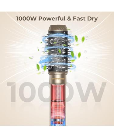 6 in 1 Airstyler Set - Negative Ion Hair Styler & Warm Air Brush | Perfect Christmas Gift | Round Blow & Smooth Brushes - Buy Online on GoSupps.com