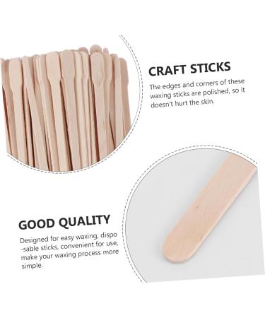 Vaguelly 400pi ces B tons de Cire D pilatoires Bois Bandes de Cire Jetables pour piler Mains et Autres Zones Corporelles - Buy Online on GoSupps.com