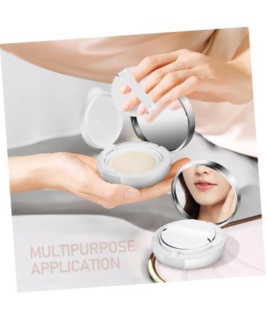 Beavorty Cushion Foundation Case 2pcs Boxes Cosmetic Foundation Empty Powder Women Containers Body for Refillable Compact Makeup - Buy Online on GoSupps.com