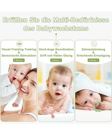 Buy BPA-Free Silicone Baby Toothbrush & Bite Ring Set | 2-Piece Dental Aid in Green & Pink Perfect Gifts for Newborns - Buy Online on GoSupps.com