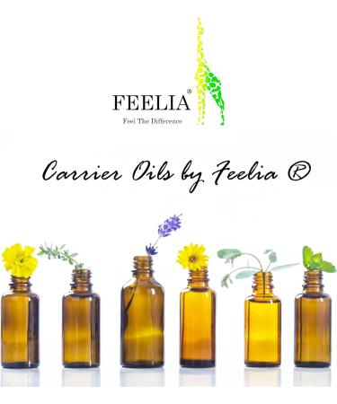 Feelia - Organic Calendula Oil - Infused Cold Pressed Rich in Antioxidants Vitamin E Great for Skincare & Haircare 100% Pure & Organic (100ml) - Buy Online on GoSupps.com