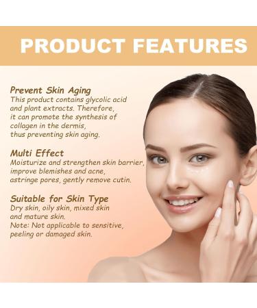 Glycolic Acid 7% Toning Solution for Face - Resurfacing and Peeling Serum - Buy Online on GoSupps.com