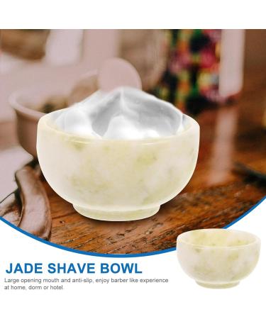 COHEALI Jade & Marble Shaving Cream Bowl for Men - Premium Shaving Soap Dish - Buy Online on GoSupps.com