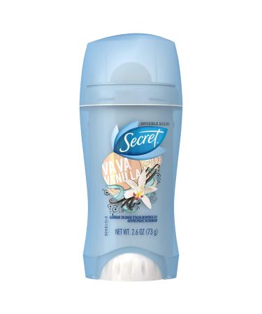 Secret Scent Expressions Anti-Perspirant Deodorant Invisible Solid Va Va Vanilla 2.60 oz (Pack of 2)