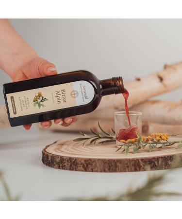 SEEWALD Monastery Specialties Bitter Alpin (250ml) - Alcohol-Free Bitter Herb Extract for Digestion & Metabolism Support | International Shipping Available - Buy Online on GoSupps.com