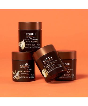 Cantu Skin Therapy Hydrating Body Butter 5.5 oz - Mango, Shea Butter, Coconut Oil - Buy Online on GoSupps.com