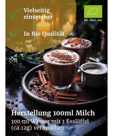 Organic Whole Milk Powder 1kg | Pure Dry Milk Powder for Coffee | Additive-Free Organic Milk - Buy Online on GoSupps.com