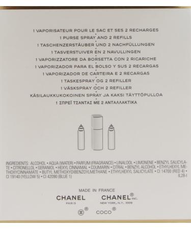Coco Mademoiselle by Chanel for Women Set (Eau De Toilette Spray 0.7 Ounce Two Eau De Toilette Refills 0.7 Ounce Each) Orange 0.7 Fl Oz (Pack of 3) - Buy Online on GoSupps.com