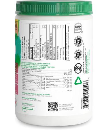 Organika Enhanced Collagen Protein Essential Aminos - Complete Essential Amino Profile for Muscle Growth and Recovery Joint Support and Skin Hydration - Grass Fed Unflavoured - 250g 25 Servings 250 g (Pack of 1) - Buy Online on GoSupps.com