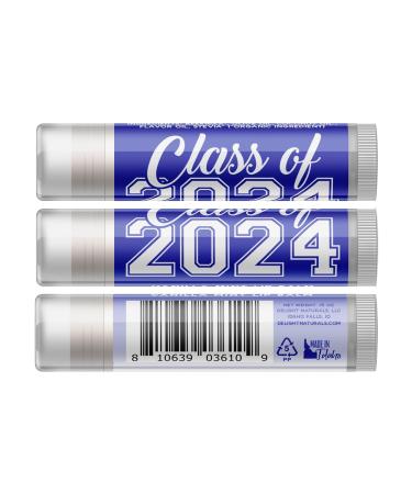 Class of 2024 Graduation Lip Balm - Blue - Set of Three | Perfect Gift for Graduates | Shop Internationally - Buy Online on GoSupps.com