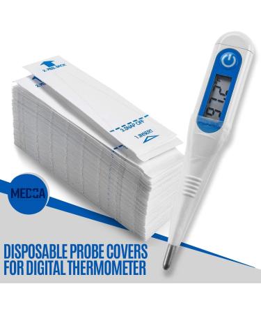 200 Pack Universal Disposable Thermometer Probe Covers for Accurate Sanitary Readings - Buy Online on GoSupps.com