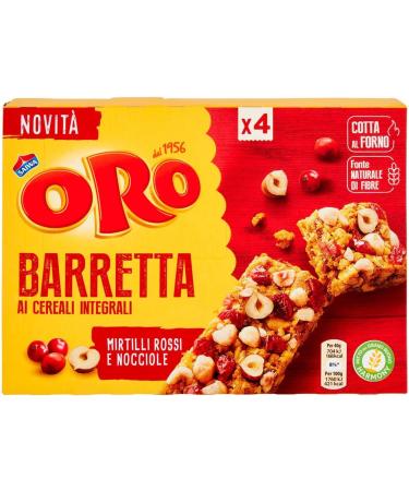  CAIYA 3X Gold Saiwa - Gold Finger with whole grain and cranberries and hazelnuts 160g - Bars Snack - Buy Online on GoSupps.com