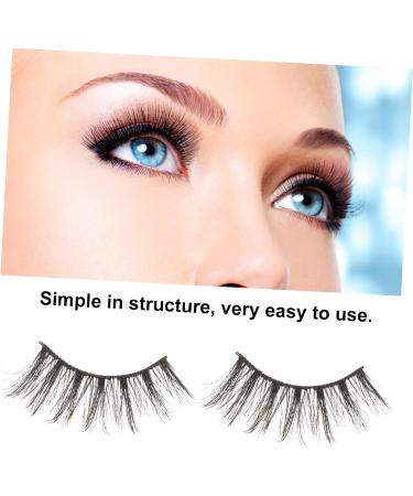 POPETPOP 1 Box Fake Eyelashes 5d Fiber Set Section - Buy Online on GoSupps.com