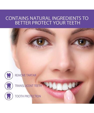 ARTBY Color Corrector Toothpaste 60ml Stain Removal Toothpaste Intensive Stain Removal Dental Fresh Breath Toothpaste Artiby - Buy Online on GoSupps.com