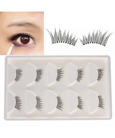 Handmade Upper Half False Eyelashes - Premium Asian Cosmetic Makeup Tool for Stunning Eyes - Buy Online on GoSupps.com