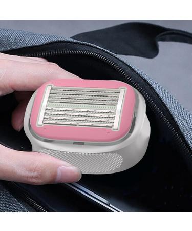 Shavers for Bald Head for Men Waterproof Manual Trimmer for and Dry Bald Skull Waterproof Hair Trimmer Care Tool for Head Leather Beard Face Arms Legs U Pink - Buy Online on GoSupps.com