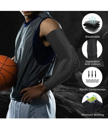 GUOZI Arm Elbow Sleeves 2 Pack - Crashproof Pads for Sports - Youth & Adult Sizes - Buy Online on GoSupps.com