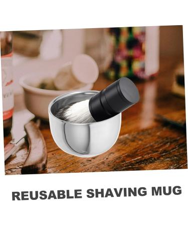 Coolhiya Bartbrush Shell Razor - Reusable Metal Shaving Cup for Men | Eco-Friendly Household Shaving Equipment - Buy Online on GoSupps.com