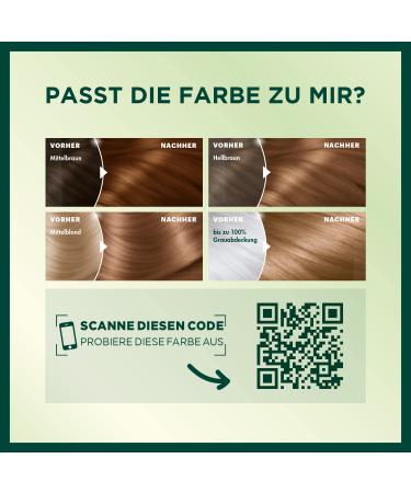 Garnier Nutrisse Permanent Hair Color 63 Dark Gold Blonde - Nourishing Cr me Tint with 8 Week Color Care - 1 Pack - Buy Online on GoSupps.com