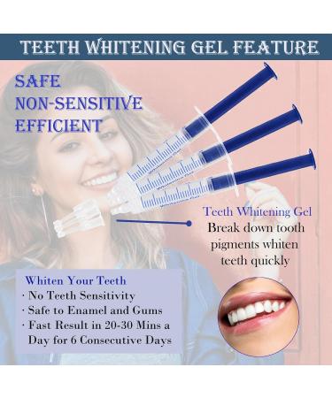 Professional Teeth Whitening Gel Refills - 10Pcs x 3ML - Fast Results for Sensitive Teeth - Whitening Gel Pens with Visible Effect - Buy Online on GoSupps.com