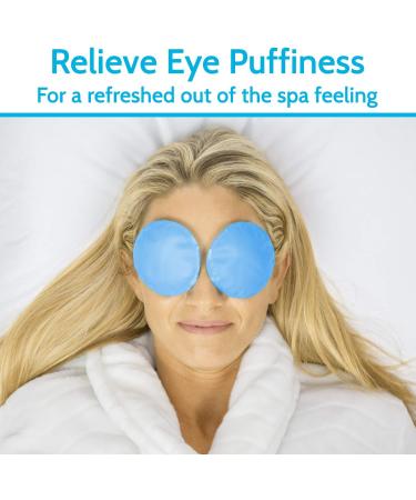 Arctic Flex Cold Eye Mask - Reusable Gel Ice Pack for Sleep and Migraine Relief - Buy Online on GoSupps.com
