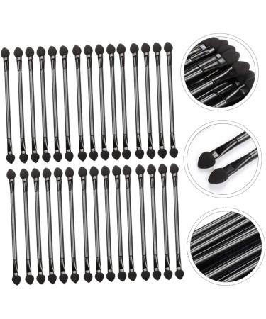 Baluue 90 Pcs Double Ended Eyeshadow Brush Sponges Makeup Cosmetic Tool Tipped Eye Black Artificial Fiber - Buy Online on GoSupps.com