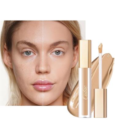 Oulac Hydrating Concealer Makeup | Medium coverage concealer for dark circles | Makeup concealer that nourishes the skin Light Medium concealer vegan 3.8ml Light Medium (C4) - Buy Online on GoSupps.com