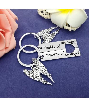 Dabihu Loss Memorial Keychain | Baby & Child Loss Keepsake for Infant Remembrance | Sympathy Gift - Buy Online on GoSupps.com