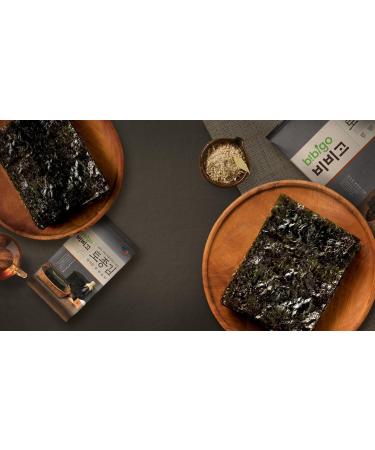 CJ Bibigo Savoury Crispy Roasted Korean Seasoned Seaweed Laver Nori Snacks (10 Pcs) 40g - Buy Online on GoSupps.com