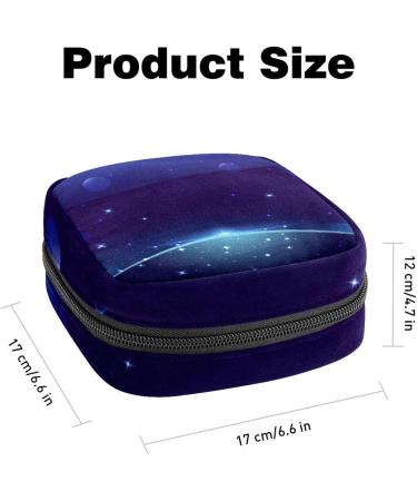 Cosmic Planet Galaxy Portable Period Storage Pocket for Women & Teens | Menstrual Cup Pocket by Doctor Hiller - Color 9 - Buy Online on GoSupps.com