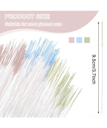 360PCS Ear Hole Floss Earrings - Odor Removal & Disposable Piercing Aftercare Tool Set for Girls, Women, and Men - Ear Cleaning Line Kit (2Brown 2Blue 2Green) - Buy Online on GoSupps.com