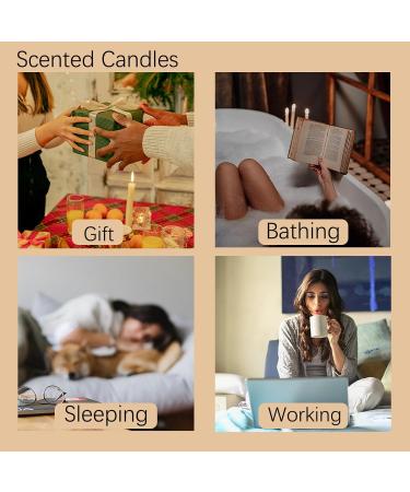 Premium Scented Candles Gift Set - 5 Pack Aromatherapy Stress Relief Candles for Women | Long Lasting Soy Candle Gifts for Anniversaries Birthdays Christmas & Thanksgiving - Buy Online on GoSupps.com