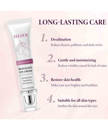  Orgrul 1 x eyelift serum 15g Mango Revitalizing Eye Cream Hyaluronic Acid Repair Cream Dark Circles Repair Bag Eye Repair Cream - Buy Online on GoSupps.com