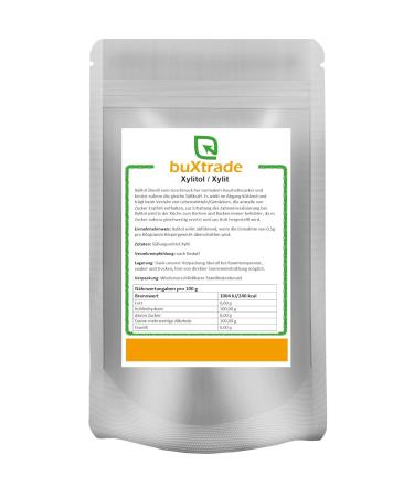 250g Xylitol - 100% Pure Birch Sugar | Natural Sugar Substitute & Sweetener for Healthier Living - Buy Online on GoSupps.com