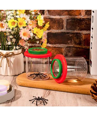 minkissy 4 Pcs Insect Observation Cup Magnifying Glasses for Kids Magnifying Glass for Kids Insects for Kids Insect Viewer Magnifying Container for Learning Outdoor Suite Child Pmma 7.6X7X7CMx2pcs As Shownx2pcs - Buy Online on GoSupps.com