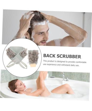 Healeved 2 Pcs Back Scrubbers | Exfoliating Bath Shower Scrubber & Loofah Gloves for Smooth Skin | International Shipping Available - Buy Online on GoSupps.com
