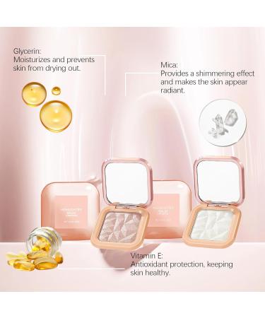 CHAKAE Highlighter Powder for Makeup - Long Lasting Highlighter Palette for Face - Buy Online on GoSupps.com