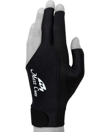 MEZZ Premium Billiard Glove Small/Medium Black for Both Hands | International Shipping Available - Buy Online on GoSupps.com