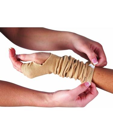 SecureSleeves - Elderly Skin Protector Sleeves (2 Pairs) | Geri Arm Sleeve for Sensitive Thin Skin | Protect from Tears, Bruises, Sun | Large Size | Pack of 4 - Buy Online on GoSupps.com