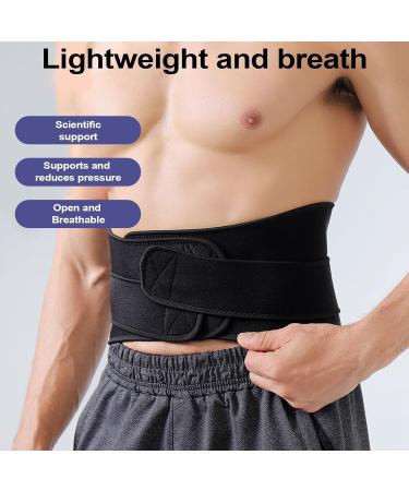 Lumbar Support Brace | Breathable Lower Back Support Back Support Belt - Multipurpose Waist Supports Workout Back Brace for Outdoor Activities Black XL - Buy Online on GoSupps.com