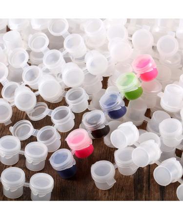 Outus 50 Strips Empty Paint Strips, Clear Storage Paint Cups - 300 Mini Painting Pots for Schools & Art Events (5ml / 0.18oz) - Buy Online on GoSupps.com