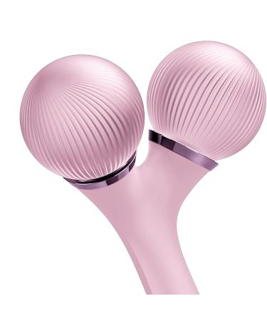 Geske SmartAppGuided Sonic Facial & Body Roller | 4-in-1 Dermaroller Device for Face & Body | Professional Pink Facial Scooter - Buy Online on GoSupps.com