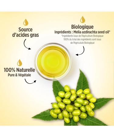  Plan te au Naturel Organic Neem Oil 250ml - Cosmos Organic - Natureen | Plan te au Naturel - 100% Pure and Natural - Face Body Scalp - Buy Online on GoSupps.com