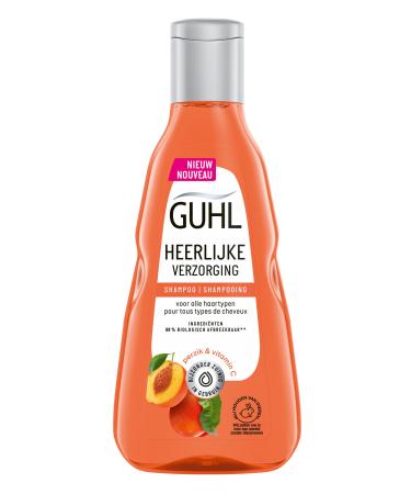 Kao Group Guhl Wonderful Care Shampoo with Peach Oil For Normal Hair 250 Milliliters