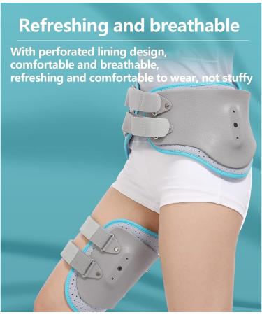 FoRes Hip Abduction Brace - Hinged Orthosis for Post-Op Support Joint Pain Relief & Sciatica Compression - Adult Stabilizer (Color B - Buy Online on GoSupps.com