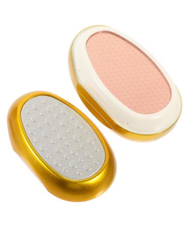 Mipcase 1pi ce Nano Glass Foot Outil De P dicure Portable Verre Pour Exfoliation Et limination Des Peaux Mortes Dor