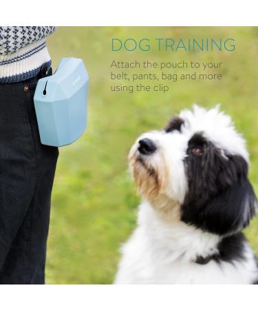 Navaris 2x Silicone Dog Food Bags - Snack Pouch with Clip - Decorative Treat Bags - Set of 2 for International Shipping - Buy Online on GoSupps.com