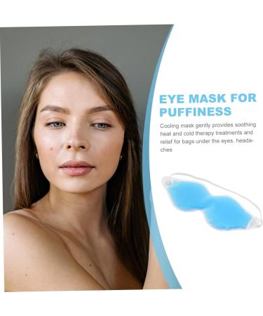 GLEAVI Ice and Heat Eye Mask Gel Ice Masks Cooling Gel Eye Cover Gel Sleep Mask Therapys Eye Masks Eye Gel Patches Warm Cold Eye Masks Eye Mask Cooling Sleeping Masks PVC Summer Ice Bag - Buy Online on GoSupps.com